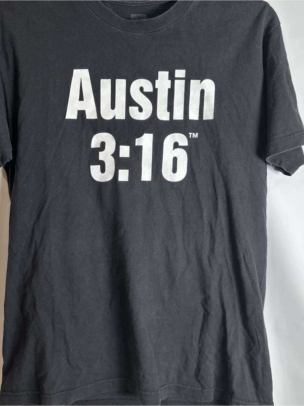 WWE Black Austin 3:16 Graphic Tee